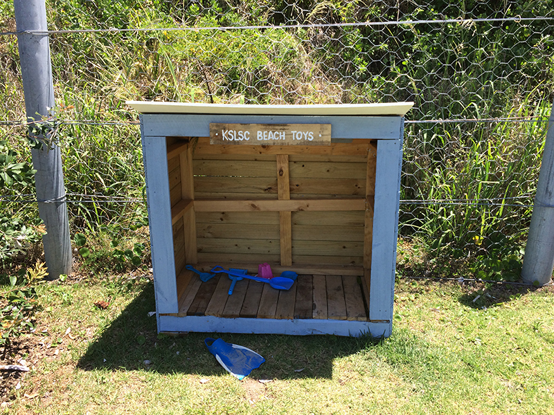 Our Beach Toy Library